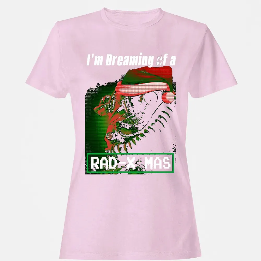 I'm Dreaming of a Rad-Xmas Women's T-shirt - 9