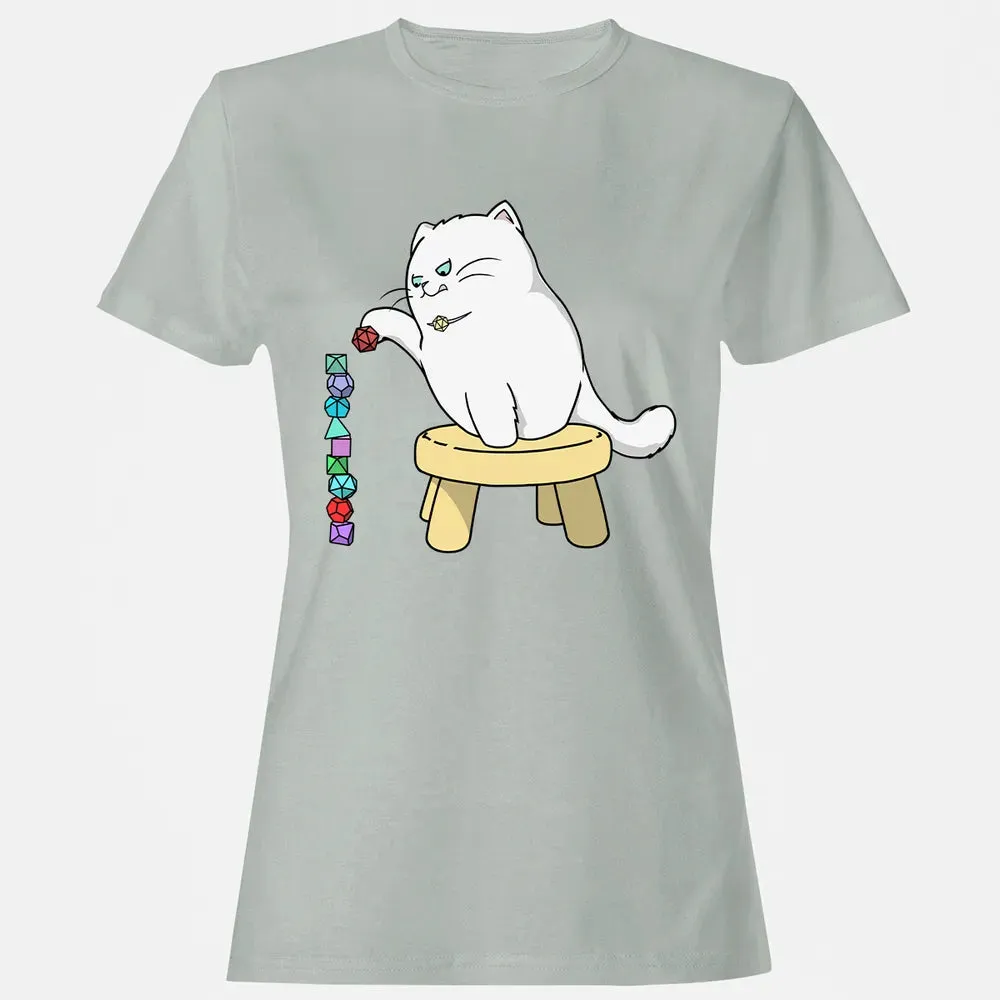 Cat Stacking Dice Women's T-shirt - 2