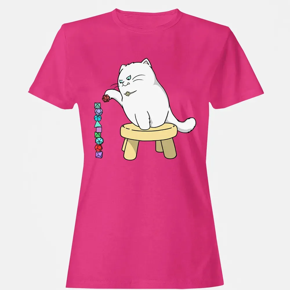 Cat Stacking Dice Women's T-shirt - 6