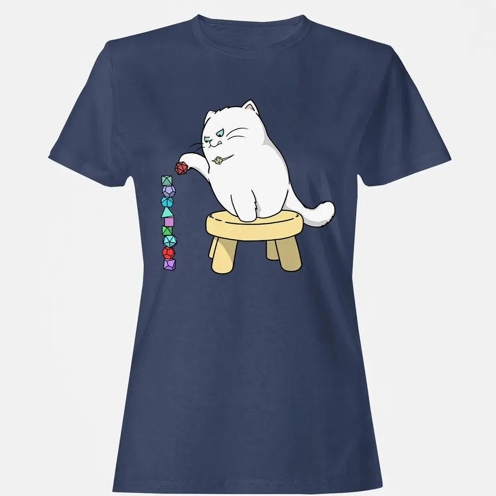 Cat Stacking Dice Women's T-shirt - 10