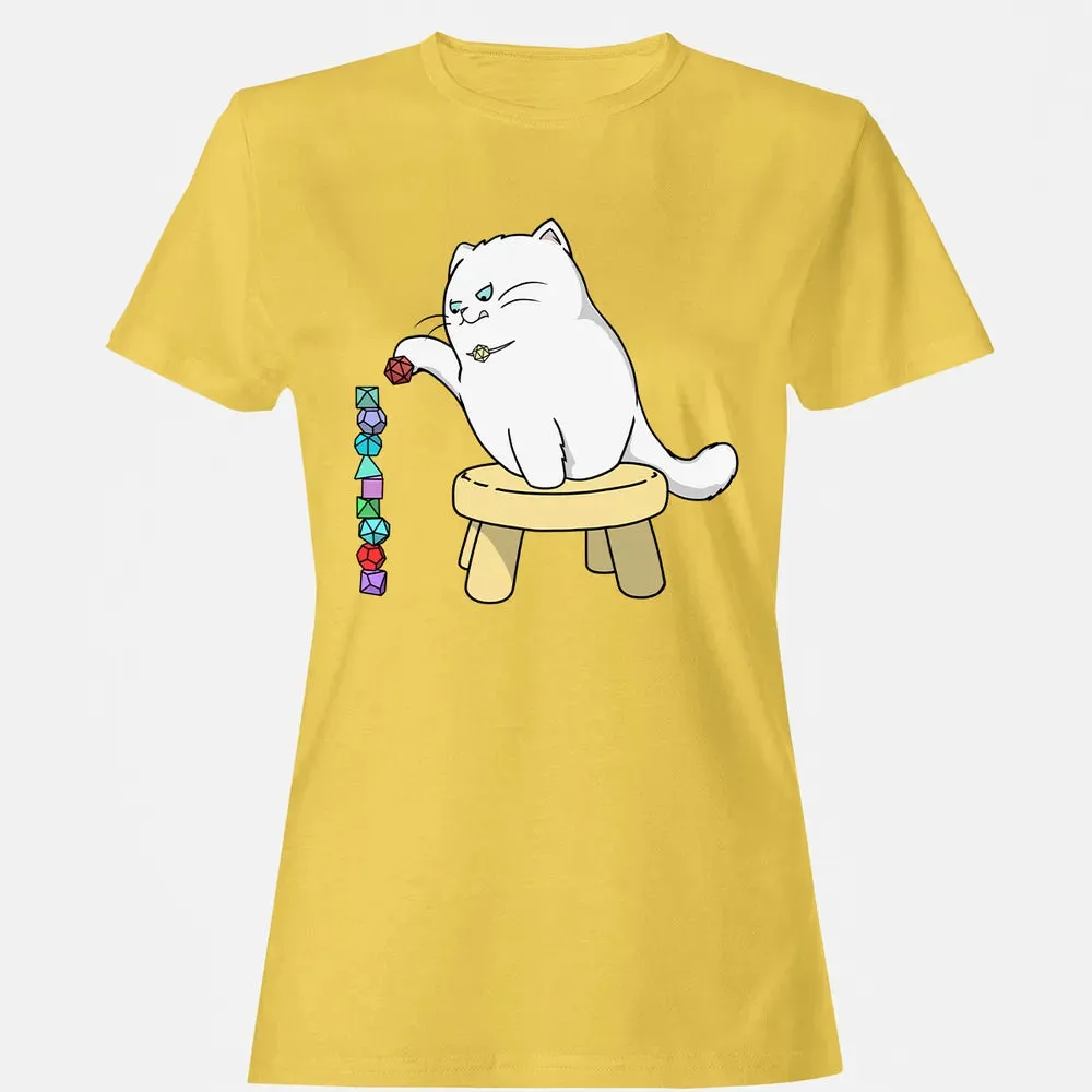 Cat Stacking Dice Women's T-shirt - 4