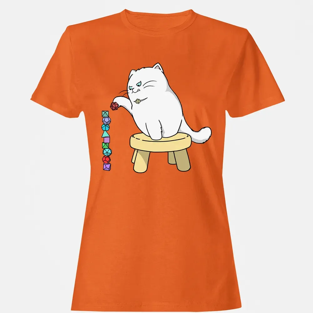 Cat Stacking Dice Women's T-shirt - 11