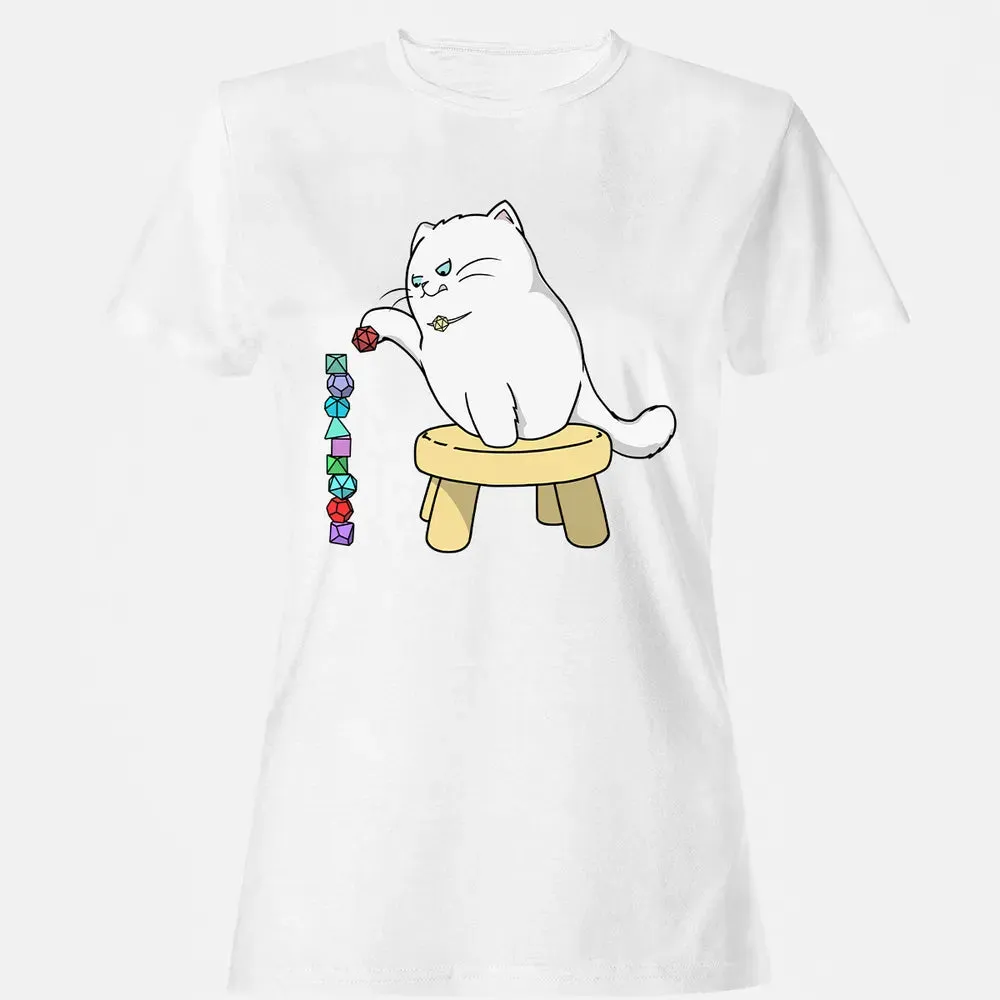 Cat Stacking Dice Women's T-shirt - 16