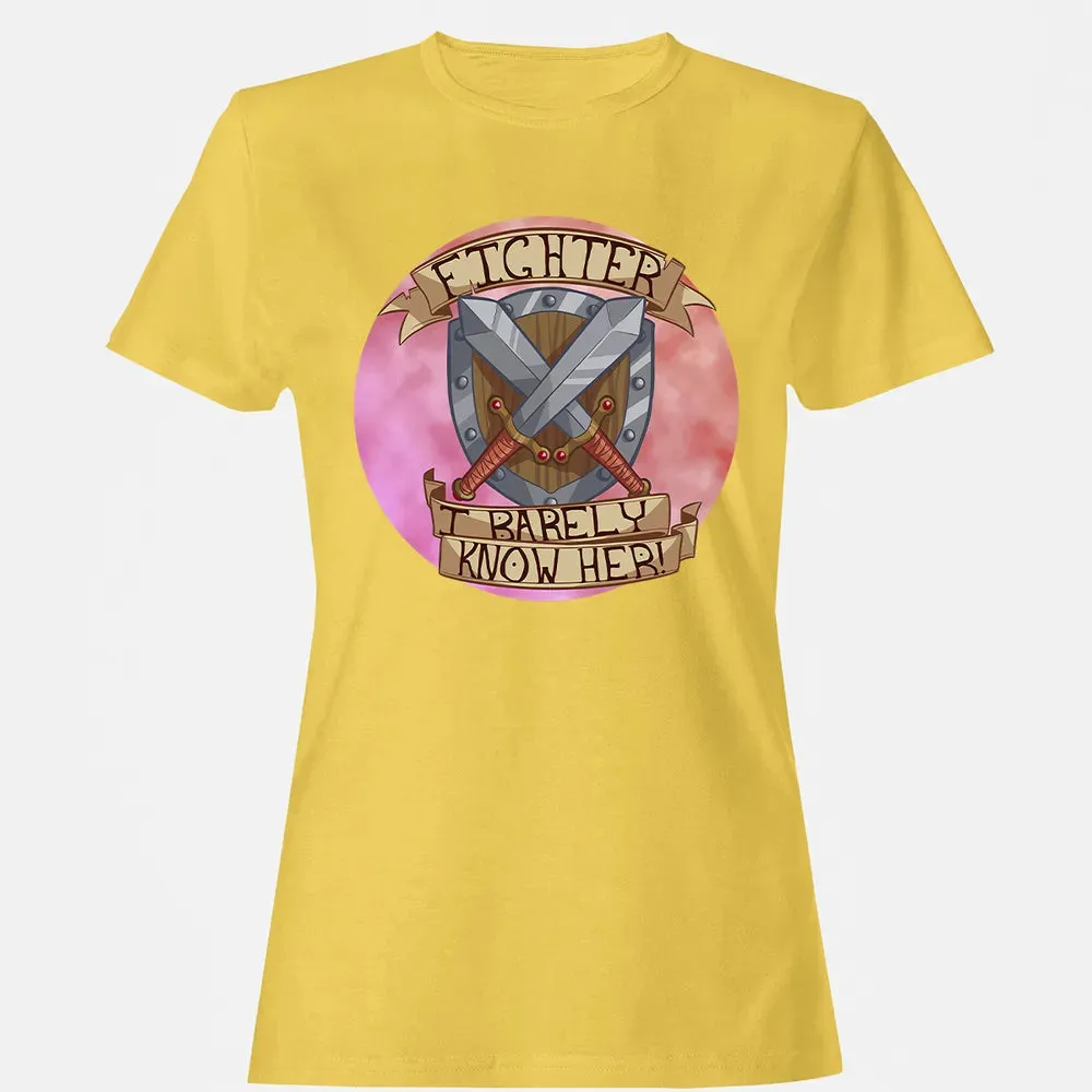 Fighter   I Barely Know Her Women's T-shirt - 4
