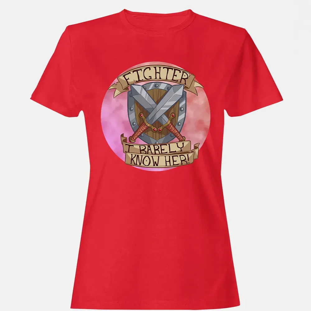 Fighter   I Barely Know Her Women's T-shirt - 13