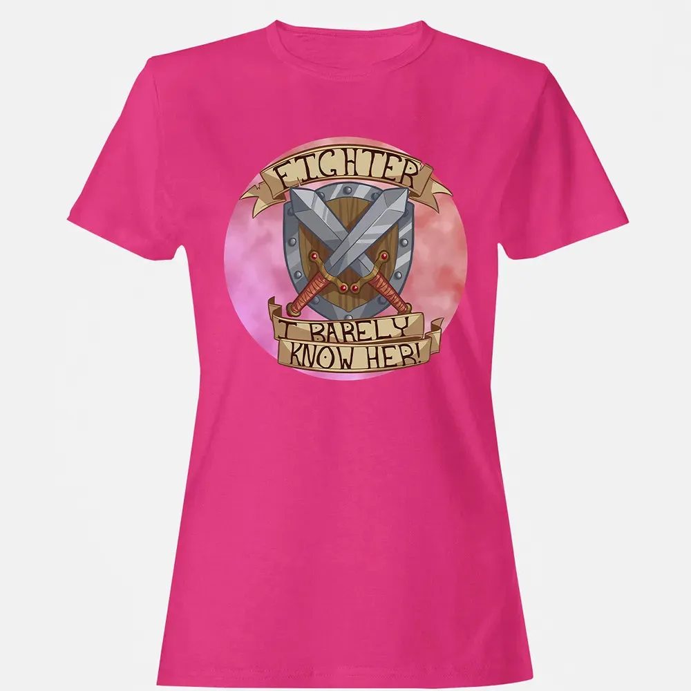 Fighter   I Barely Know Her Women's T-shirt - 6