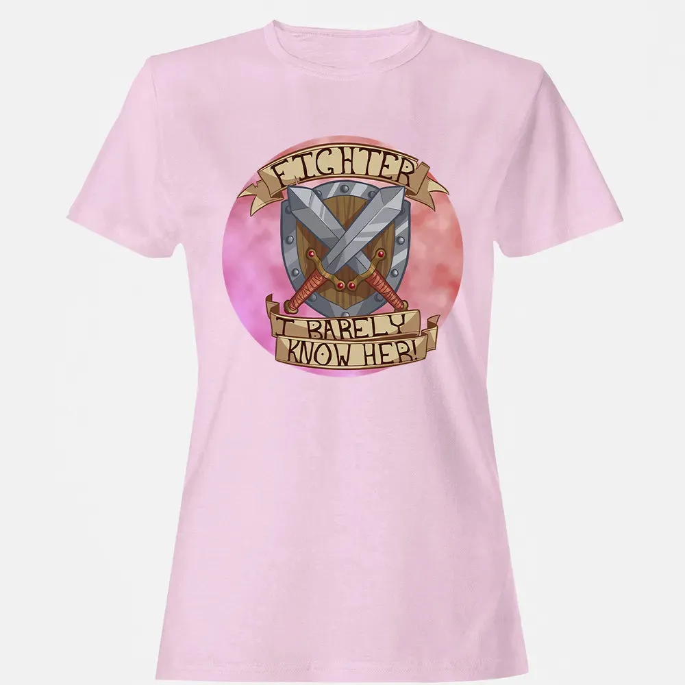 Fighter   I Barely Know Her Women's T-shirt - 9