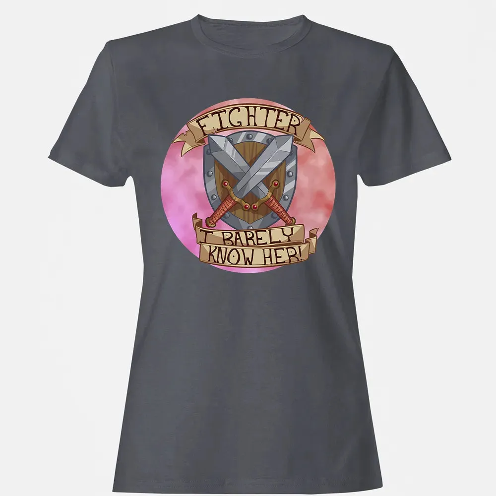 Fighter   I Barely Know Her Women's T-shirt - 5