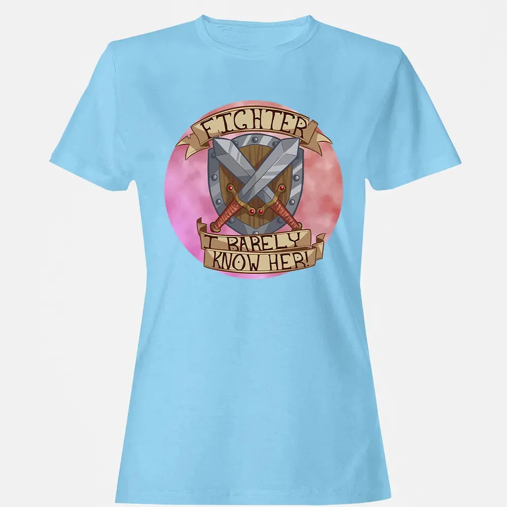 Fighter   I Barely Know Her Women's T-shirt - 8