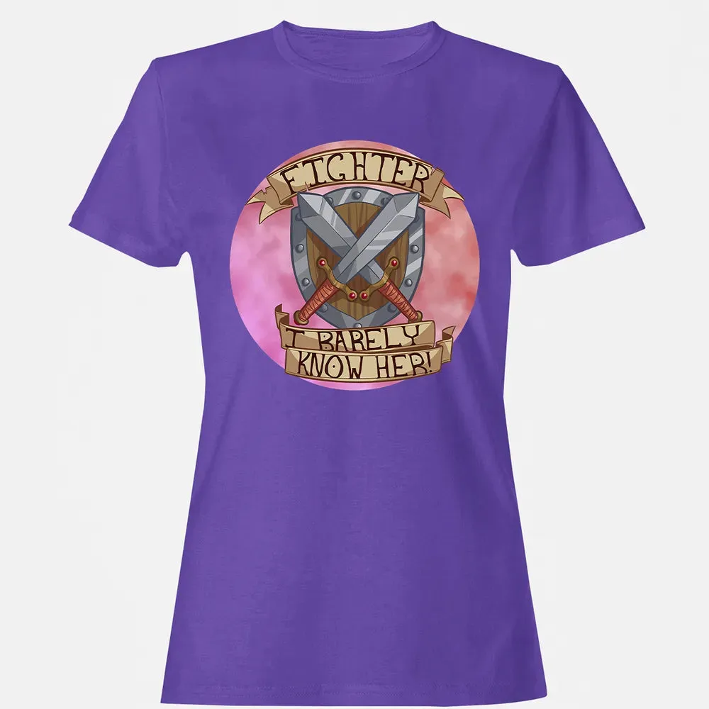 Fighter   I Barely Know Her Women's T-shirt - 12