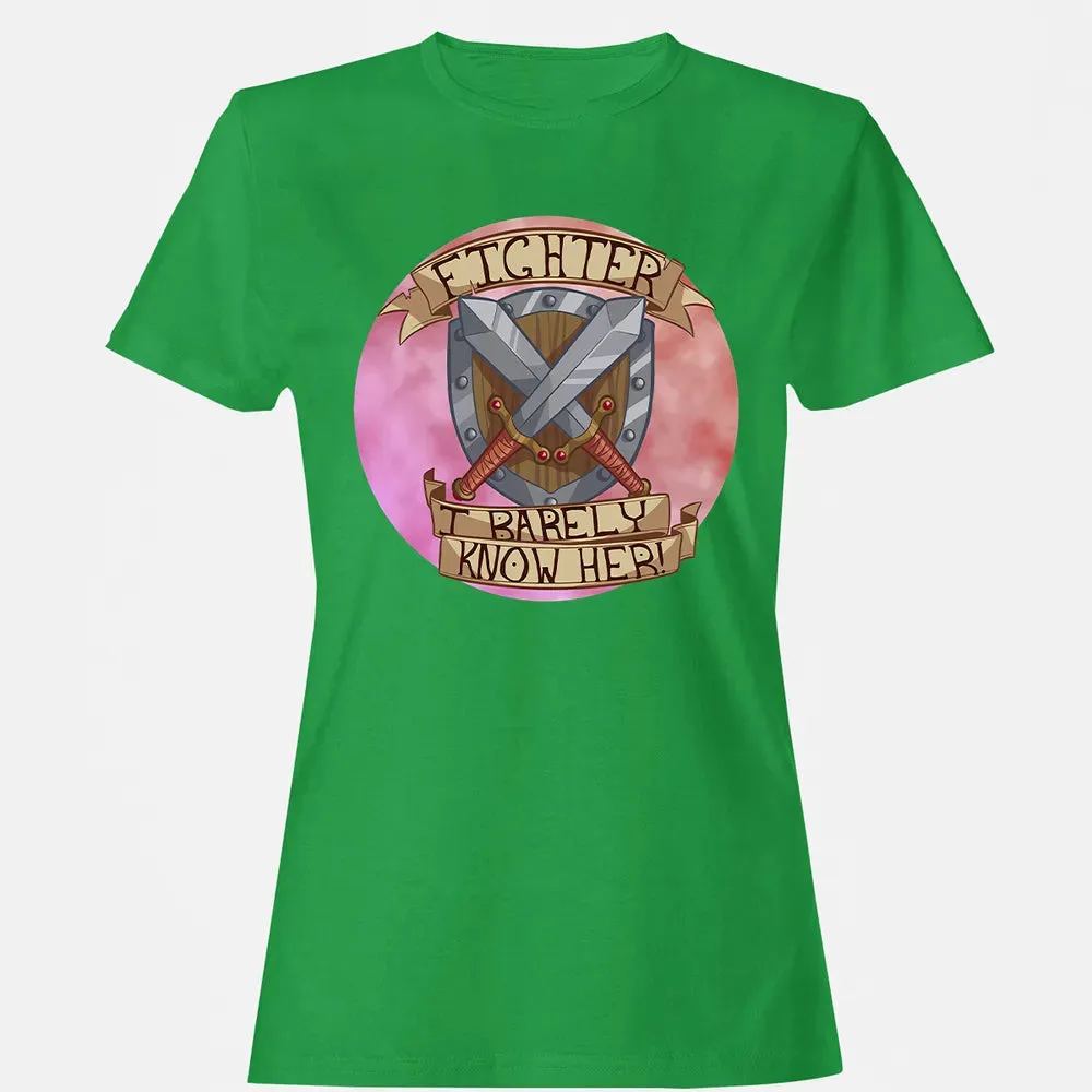 Fighter   I Barely Know Her Women's T-shirt - 7