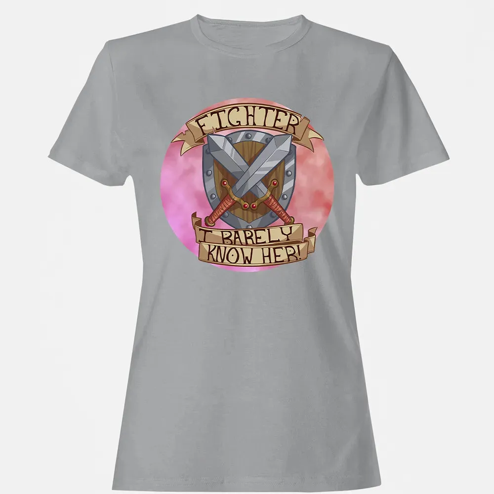 Fighter   I Barely Know Her Women's T-shirt - 15