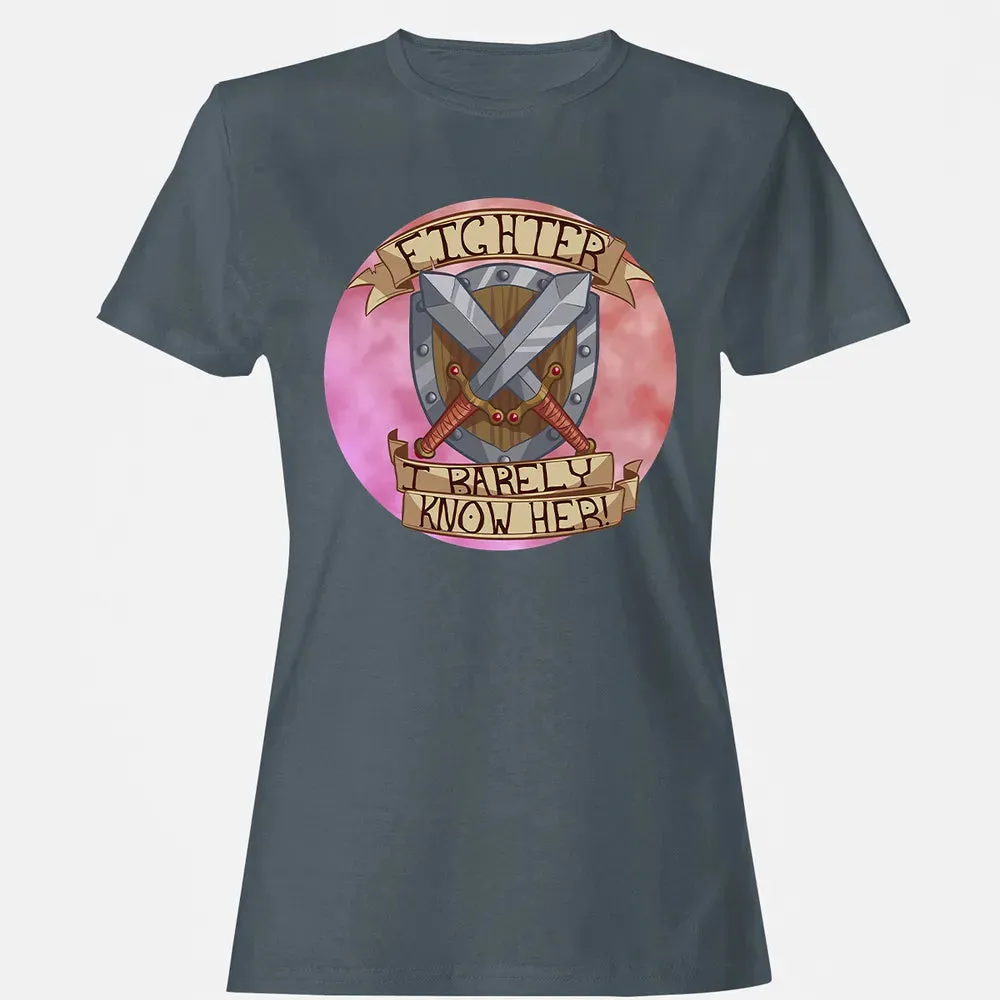 Fighter   I Barely Know Her Women's T-shirt - 3