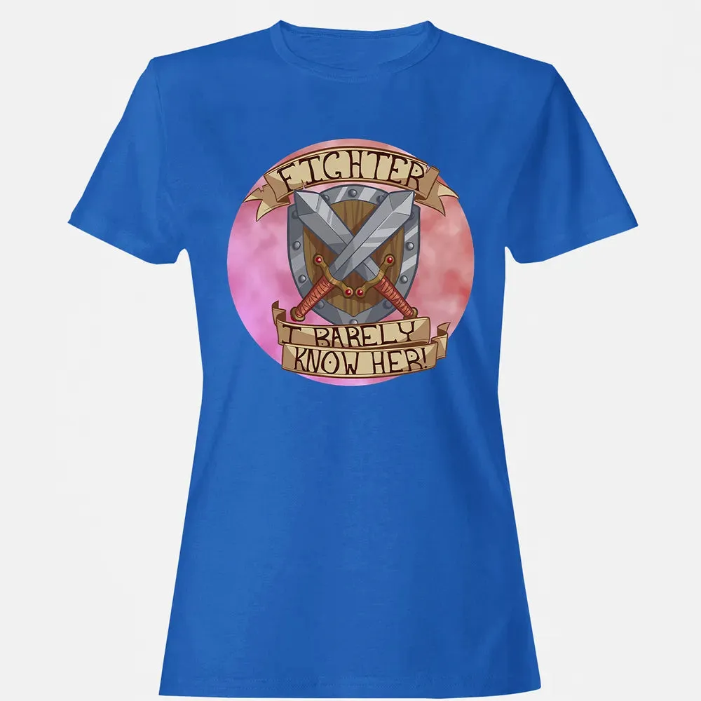 Fighter   I Barely Know Her Women's T-shirt - 14