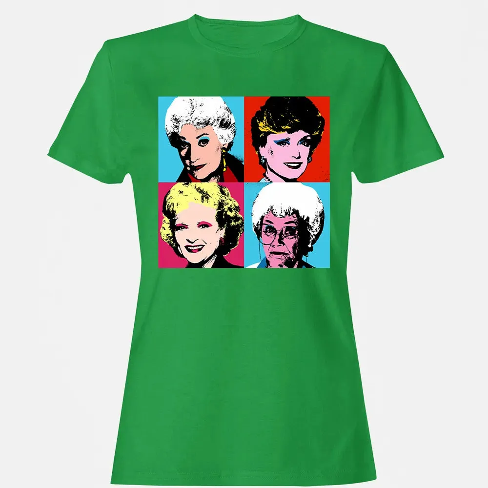 Golden Warhol Girls Women's T-shirt - 7