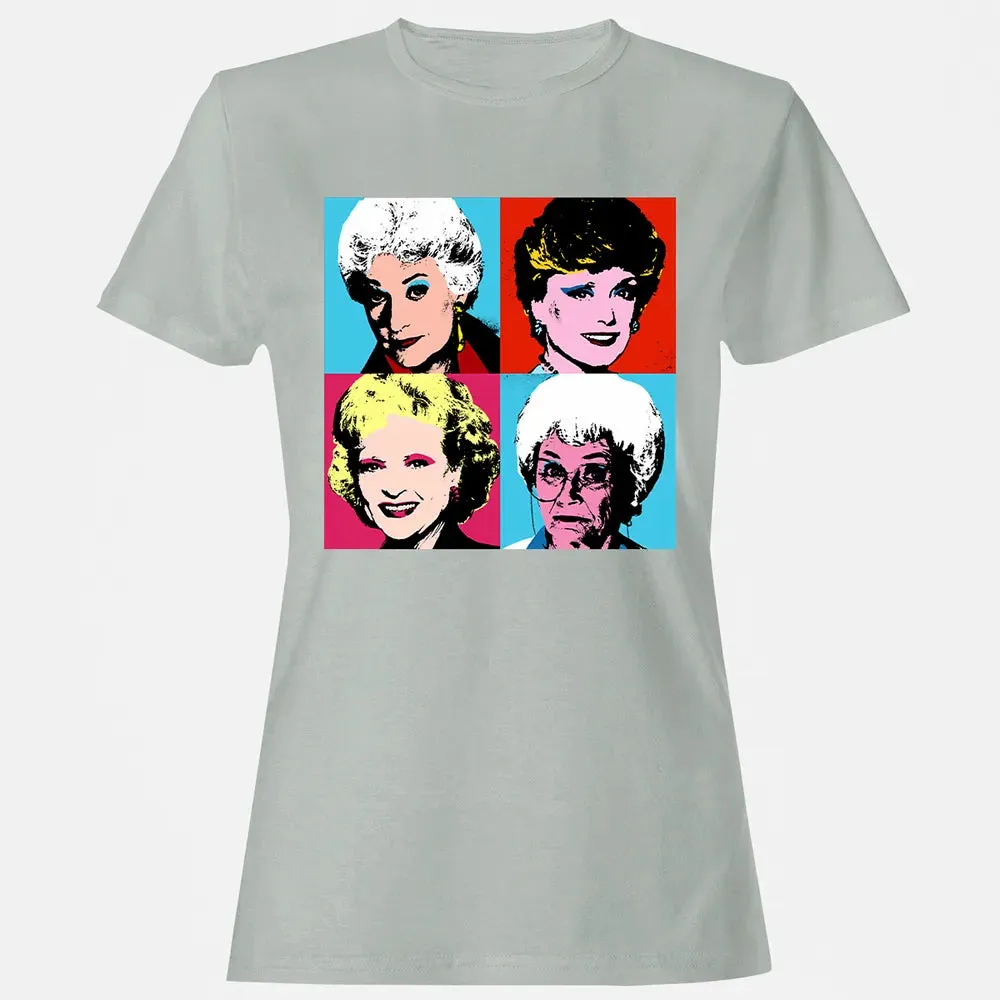 Golden Warhol Girls Women's T-shirt - 2