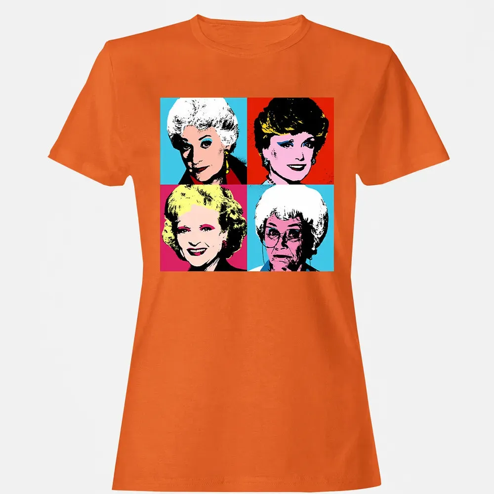 Golden Warhol Girls Women's T-shirt - 11
