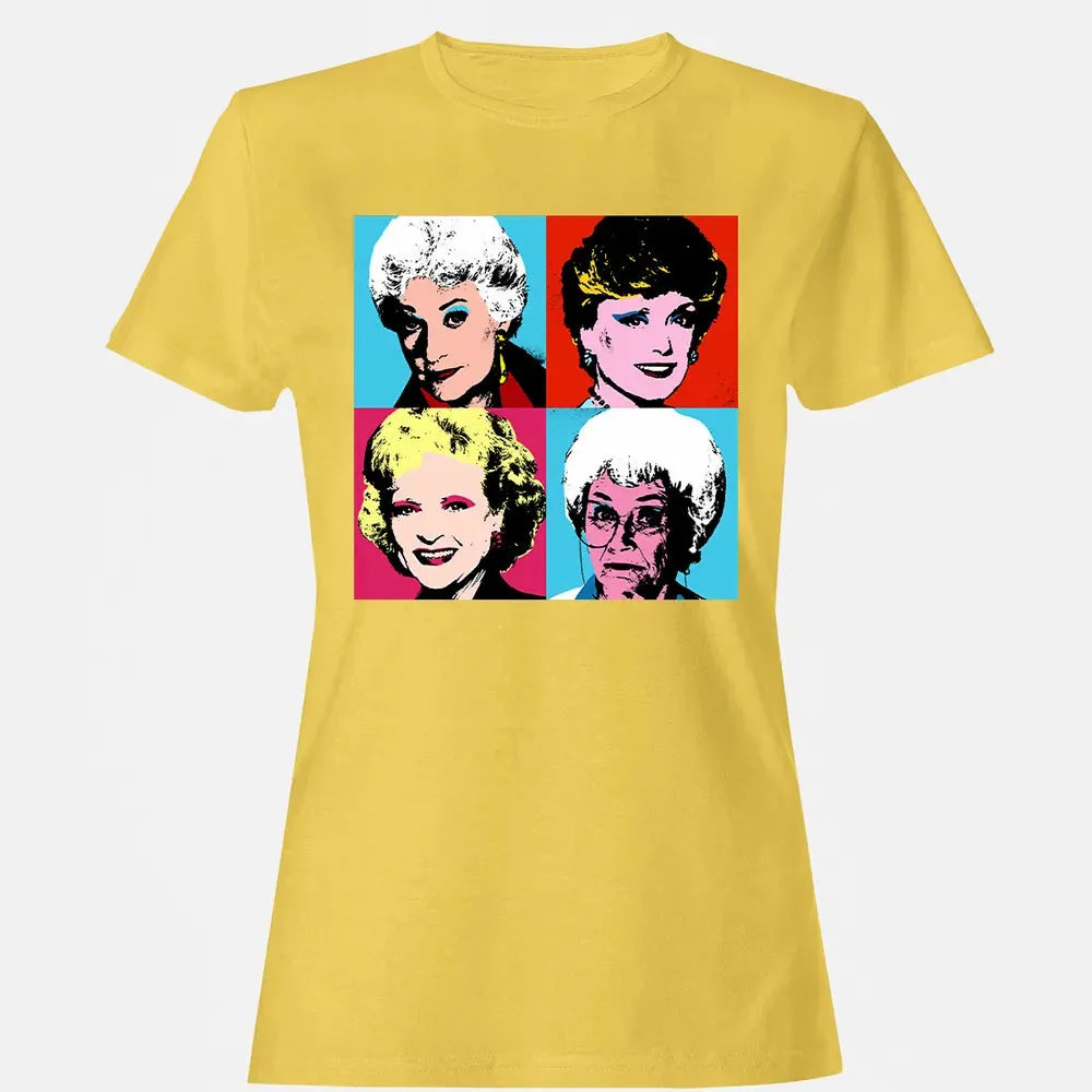 Golden Warhol Girls Women's T-shirt - 4