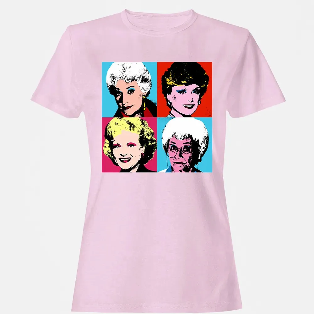 Golden Warhol Girls Women's T-shirt - 9