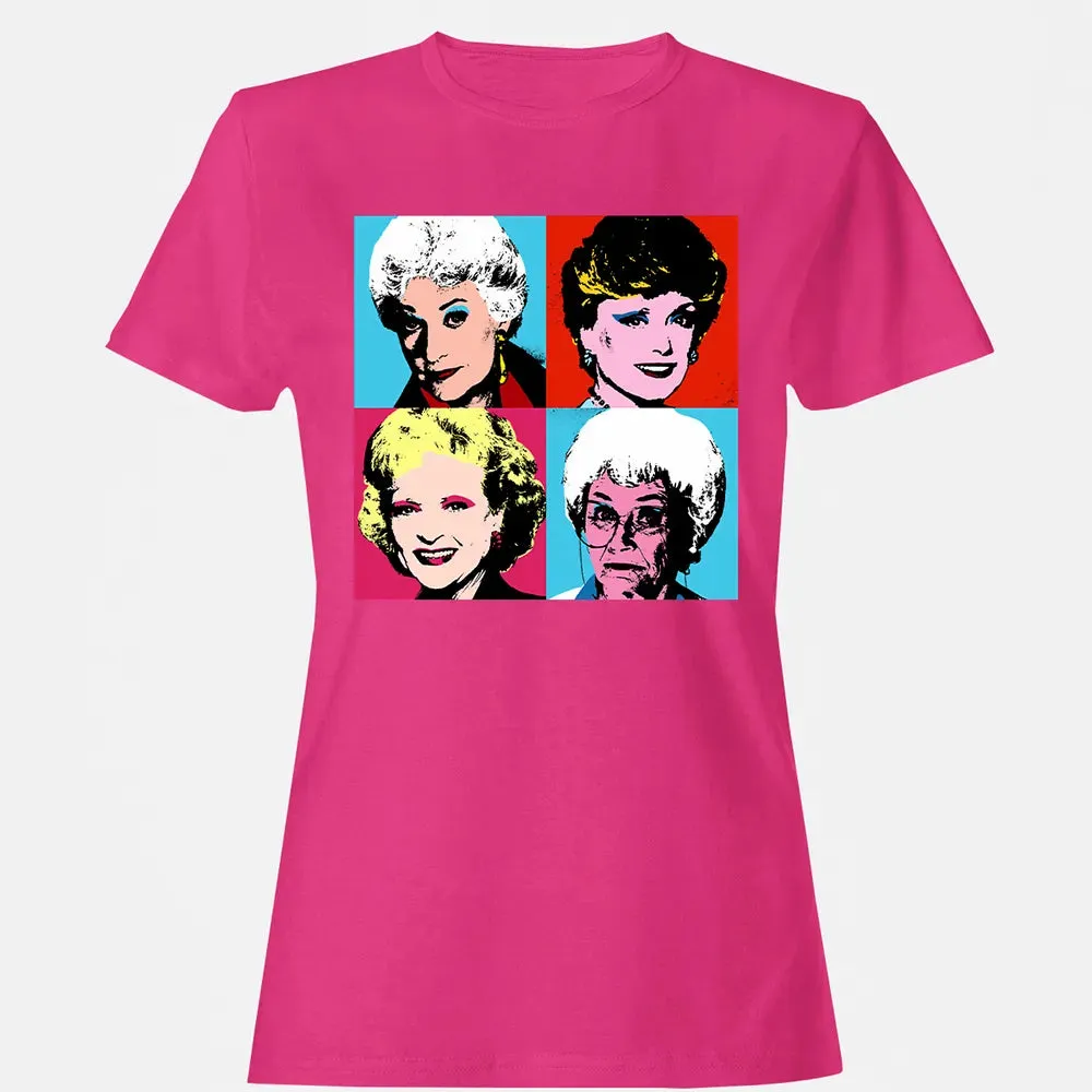 Golden Warhol Girls Women's T-shirt - 6