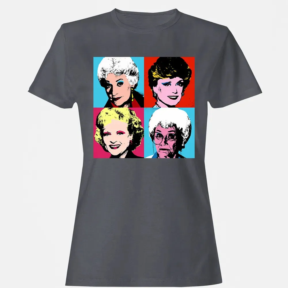 Golden Warhol Girls Women's T-shirt - 5