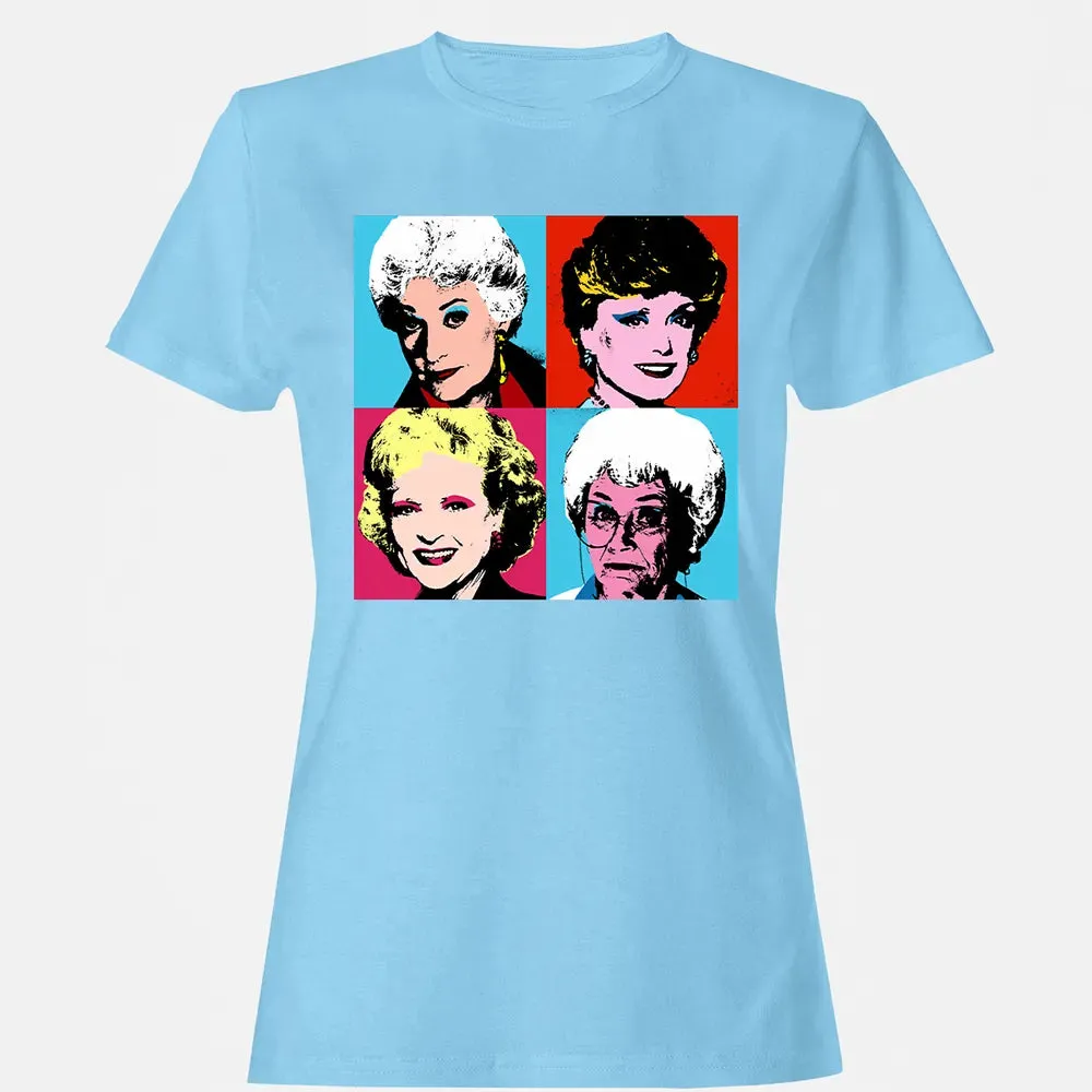 Golden Warhol Girls Women's T-shirt - 8