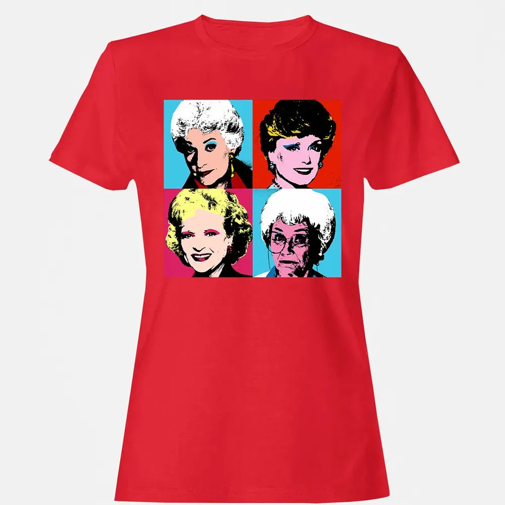 Golden Warhol Girls Women's T-shirt - 13