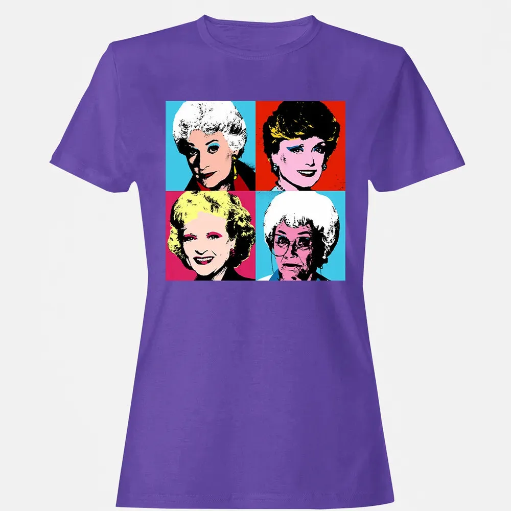 Golden Warhol Girls Women's T-shirt - 12