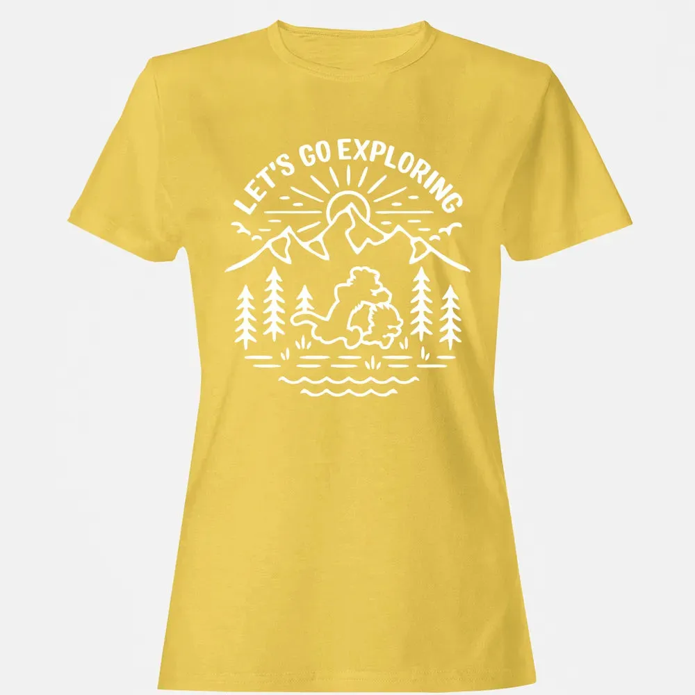 Let's Go Exploring Women's T-shirt - 4