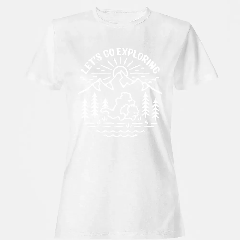 Let's Go Exploring Women's T-shirt - 16