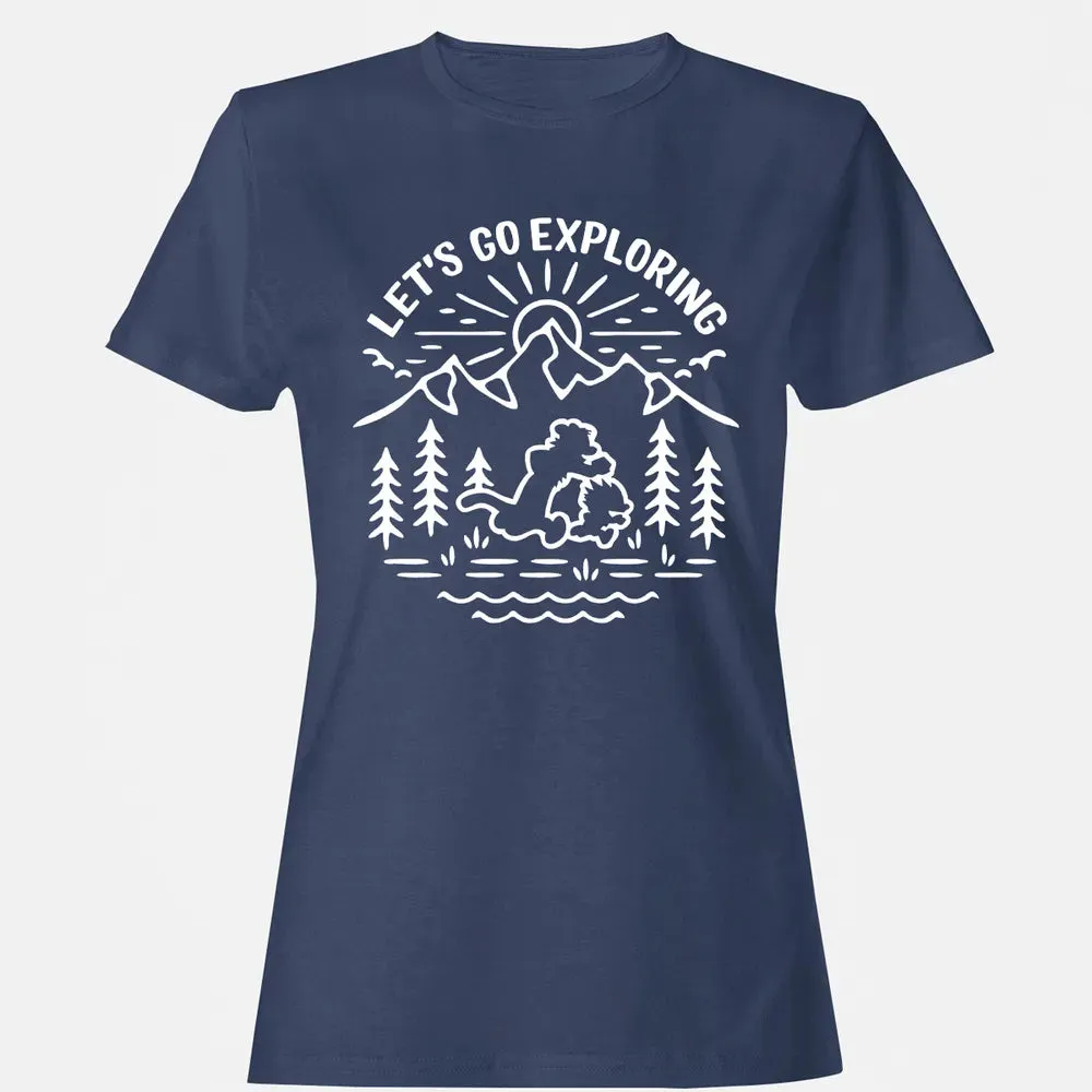 Let's Go Exploring Women's T-shirt - 10