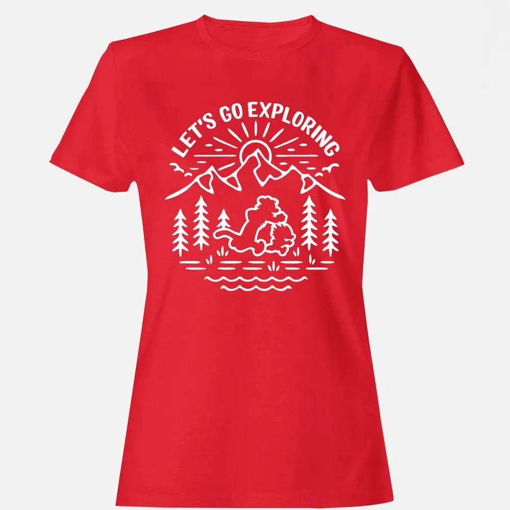Let's Go Exploring Women's T-shirt - 13