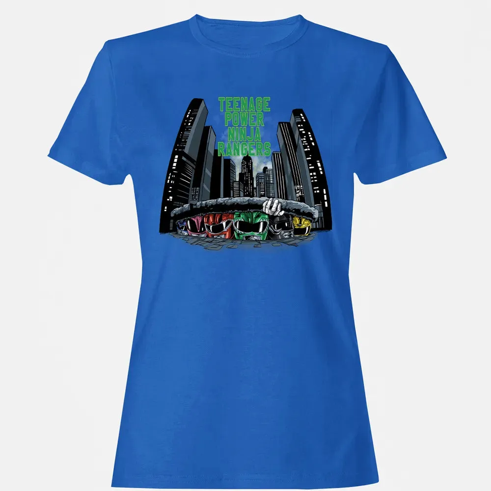 nage Power Ninja Rangers Women's T-shirt - 14