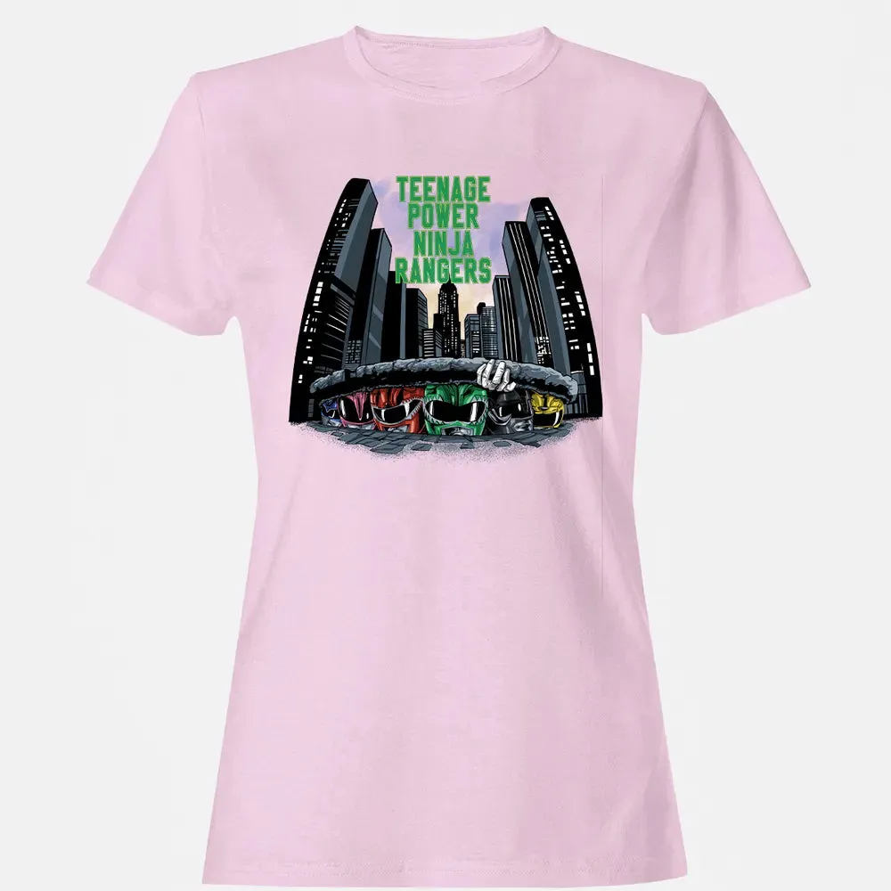nage Power Ninja Rangers Women's T-shirt - 9