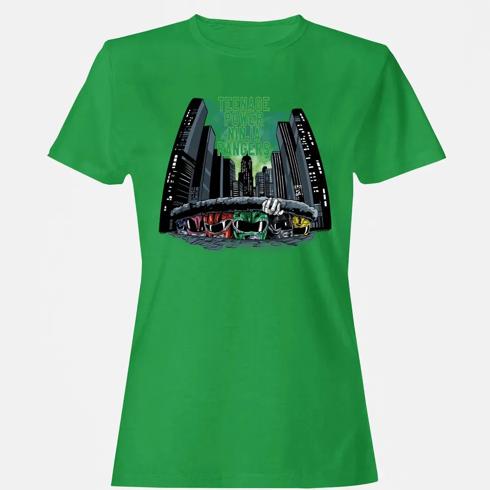 nage Power Ninja Rangers Women's T-shirt - 7