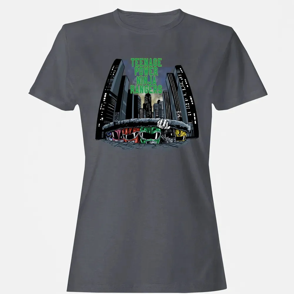 nage Power Ninja Rangers Women's T-shirt - 5