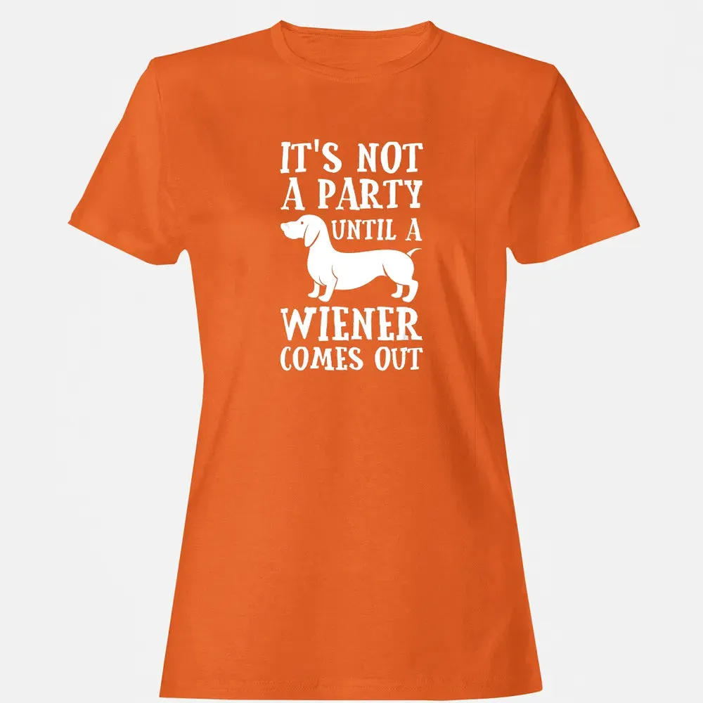 Dachshund Weiner Dog  Funny Gift Women's T-shirt - 11