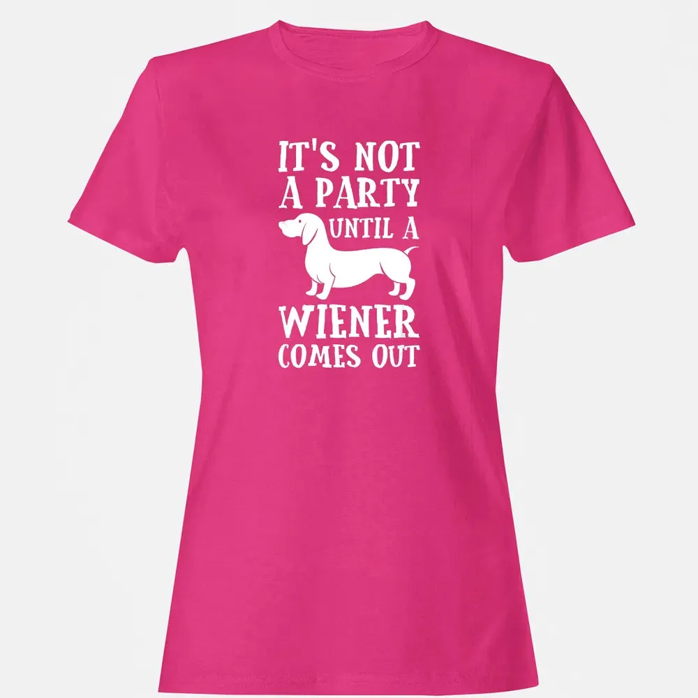 Dachshund Weiner Dog  Funny Gift Women's T-shirt - 6