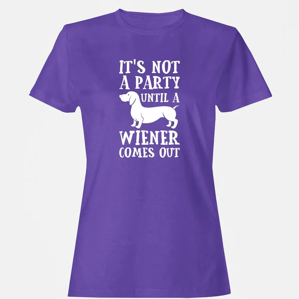 Dachshund Weiner Dog  Funny Gift Women's T-shirt - 12