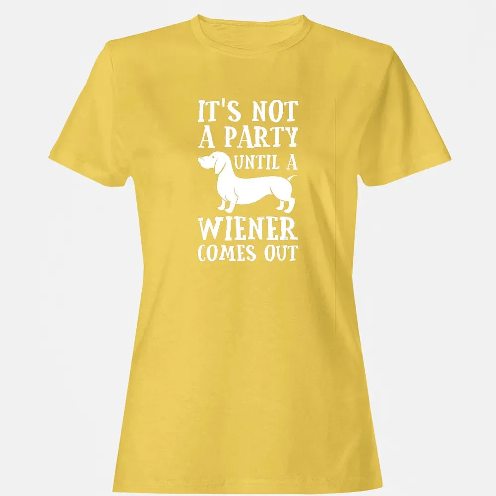 Dachshund Weiner Dog  Funny Gift Women's T-shirt - 4