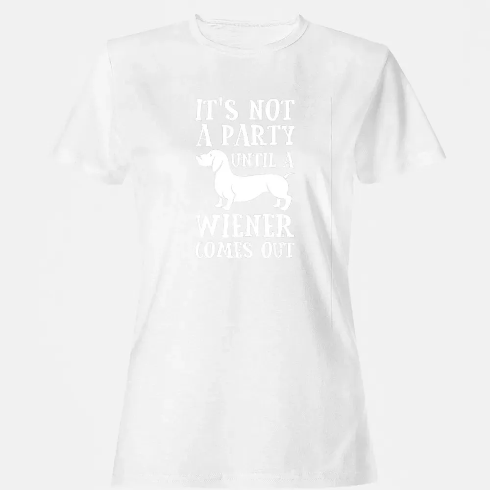 Dachshund Weiner Dog  Funny Gift Women's T-shirt - 16