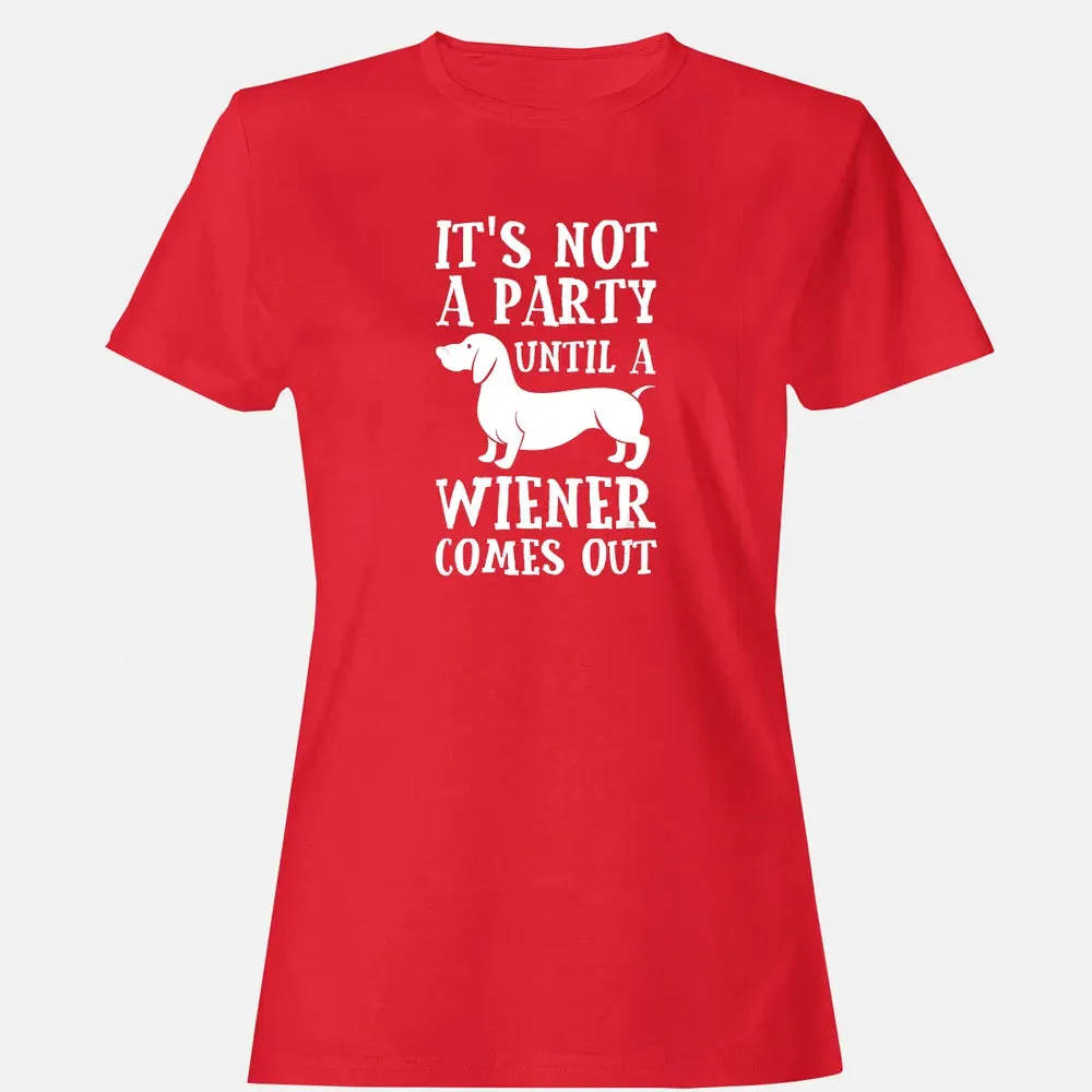 Dachshund Weiner Dog  Funny Gift Women's T-shirt - 13