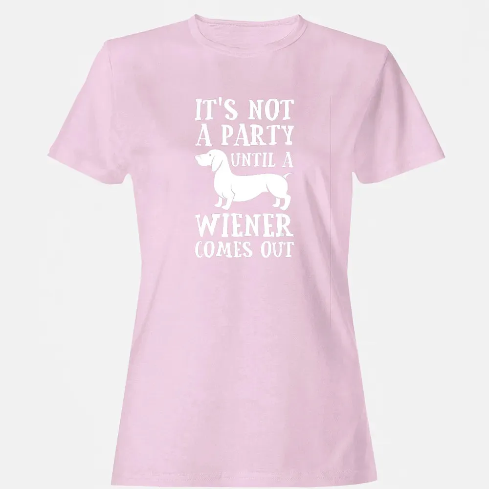 Dachshund Weiner Dog  Funny Gift Women's T-shirt - 9
