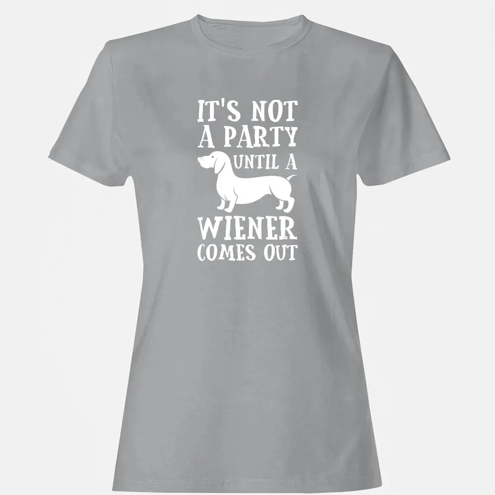 Dachshund Weiner Dog  Funny Gift Women's T-shirt - 15