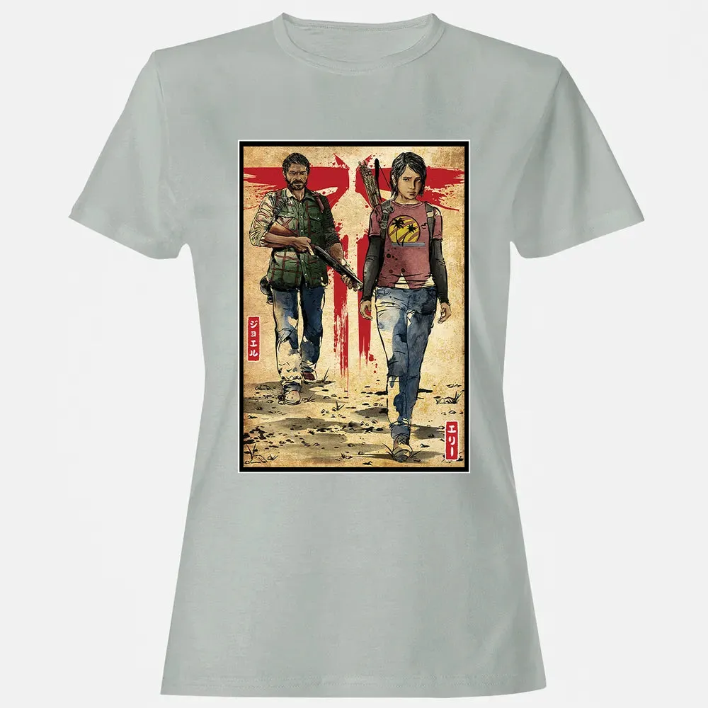 Joel and Ellie woodblock Women's T-shirt - 2