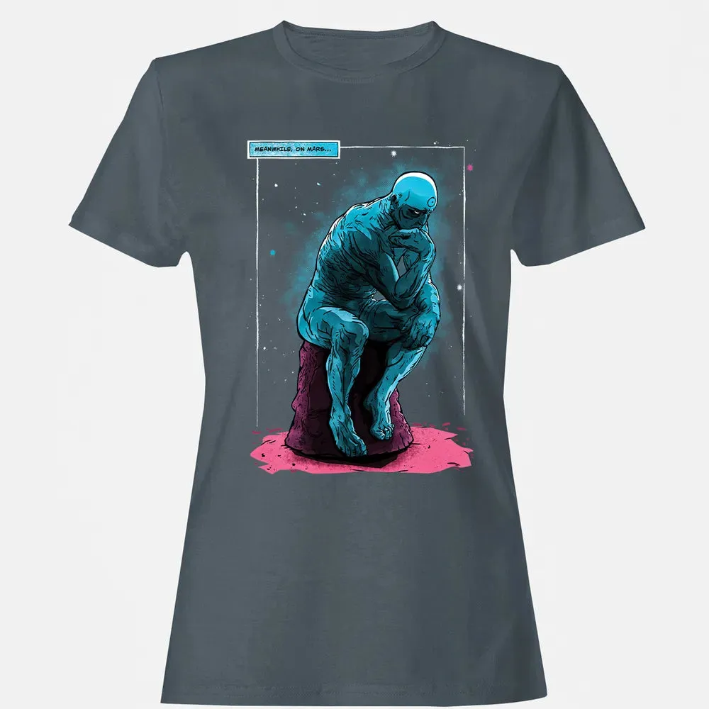 Blue Thinker Women's T-shirt - 3