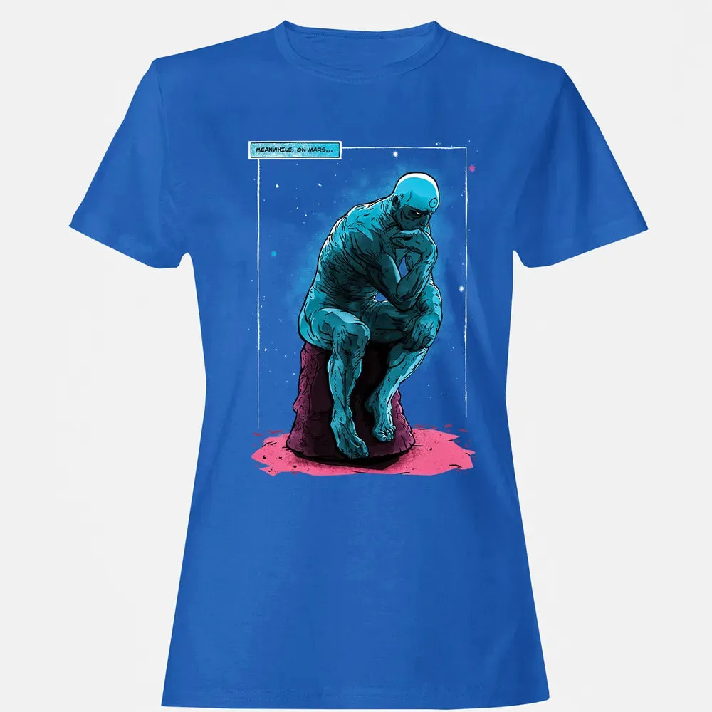 Blue Thinker Women's T-shirt - 14