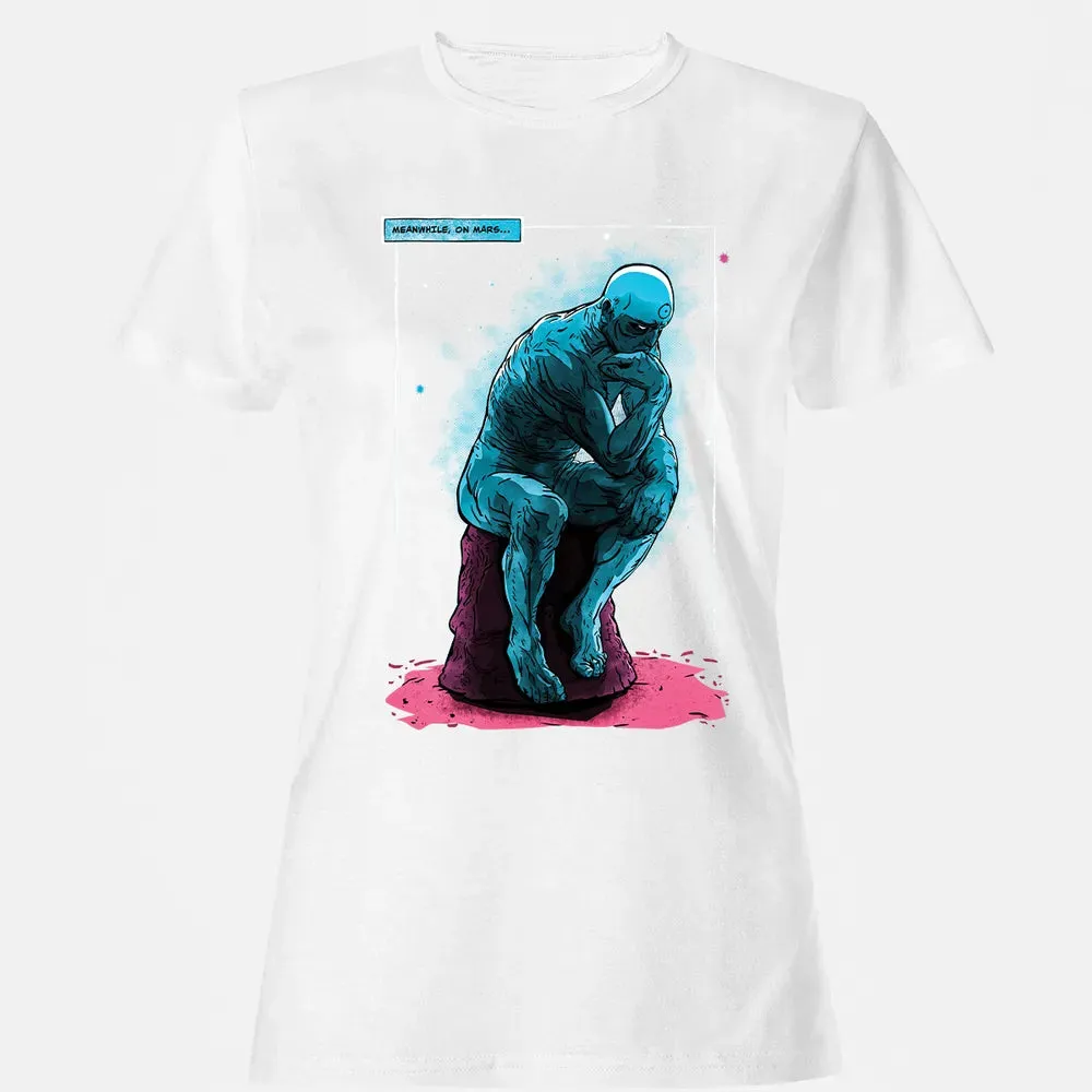 Blue Thinker Women's T-shirt - 16
