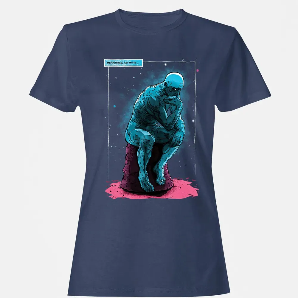 Blue Thinker Women's T-shirt - 10