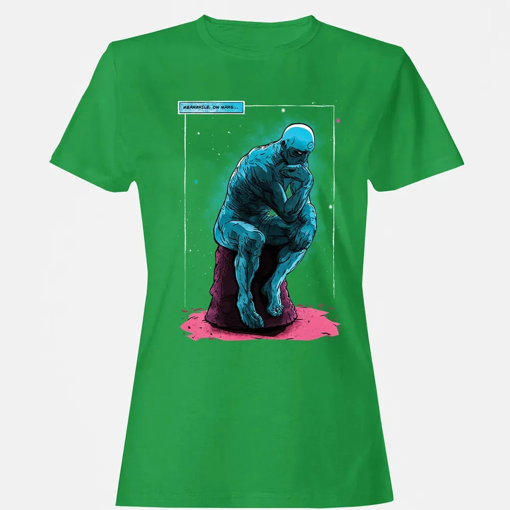 Blue Thinker Women's T-shirt - 7
